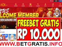 QQHOK – FREEBET GRATIS RP 10.000 TANPA DEPOSIT